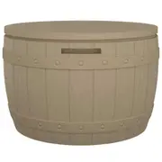 Outdoor Storage Box Container Indoor Chest Seat Container Patio Table 67.5x44cm