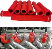 Spark Plug Wire Boot Protection Insulator Sleeve 2500° Heat shield Cover Wrap (for: Honda Civic)