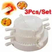 3Pcs/set DIY Dumpling Maker Mould Dough Press Meat Pie Pastry Empanada Mold Tool
