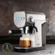 Coffee Machine Espresso Cappuccino Cafe Maker Single/Double-Shot Coffee 20 Bar