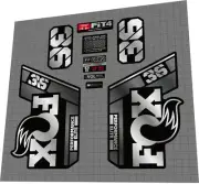 FOX Performance Elite (2021) 36 Fork Decal Set
