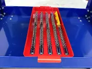 DTX-540 Socket Tray Rack for 1/4",3/8",1/2"Hold 90 Clips sockets &20 bits holder