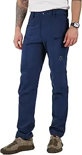 [Ellobird] Mens Flex Cargo Hiking Pants, Waterproof Stretch Lightweight Trousers