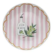 Porto Cucina Porcelain Round Serving Platter Dish Plate Serveware 30cm Olive