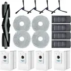 For Ecovacs Deebot X2 / X2 Pro Robot Vacuums 17PCS Brushes Mop Cloth Accessories