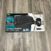 Logitech Cordless Wireless MX3200 Laser Keyboard/Mouse Receiver