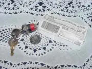 DigiKey CKC1231-ND, SwitchLock DPDT SLD LUG Hole 4R, Y20812A203NQ, 6 Pin, New