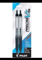 PILOT Precise V7 RT Refillable & Retractable Liquid Ink Rolling Ball Pens, Fine