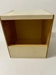 King Quail wooden breeding nest nesting bed aviary box AUSSIE MADE