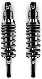 Indian Motorcycle Rear Shocks Adjustable by FOX for Specific Scout, Scout Sixty, Scout Bobber, Scout Rogue, Scout Rogue Sixty Models and More, Gloss Black, Pair, Performance Parts - 2881790-463