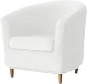 Club Chair Covers Slipcover 1/2 Piece Velvet Tub Chair Covers for Armchairs,Barrel Chair Covers Wing Back High Stretch Sofa Seat Furniture Protector Removable Washable Living Room (Color : #3, Size