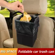 Foldable Car Garbage Can Trash Bag Dust Case Holder Bin Rubbish Box Container