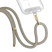 - Rope Cross-body Strap Rope Cross-body Strap - Charcoal Gold (8mm)