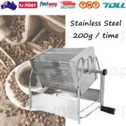200g Manual Coffee Bean Roasting Machine Home DIY Coffee Bean Baking Roaster