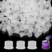 Tattoo Ink Caps - 1000Pcs Medium Ink Caps Disposable Tattoo Ink Cups with Bas...
