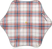 [Joitme] Trendy Plaid White Red Kids Umbrella, UV Protection 3-8
