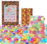 MestectPET Water Beads 50000pcs & 5000pcs Large Colorful Gel Balls, Water Beads for vases, Water Beads Kit for Decorating Homes Plants,Craft and Vase Fillers