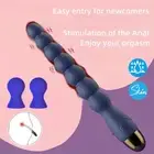 10 Speed Anal Plug Vibrator Dildo Butt Plug Prostate Massager Sex Toys For Adult