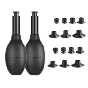 Camera Lens Sucker Kit Vacuum Suction Pen Black for Lens Repair and Clean Z2D7