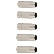 High Performance 5pcs MIG MB15 Conical Nozzles Improved Welding Experience