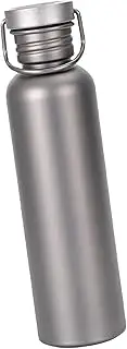 Sports Hydration Bottle- Titanium Drinking Bottle, Titanium Sports Bottle | Portable Titanium Bottle,Sports Hydration Water Drinking Titanium Bottle, Heat Resistant Water Boil Kettle for Camping
