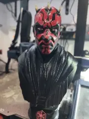 Bust Statue Of Darth Maul Star Wars