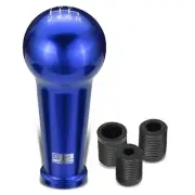 46mm 6-Speed MT Aluminum Blue Shift Knob w/ Adapters M8 M10 M12-J2 Engineering