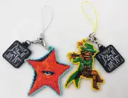 Shin Megami Tensei Devil Dot Rubber Keychains Decarabia Krishna 25th Anniversary