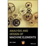 ANALYSIS AND DESIGN OF MACHINE ELEMENTS