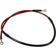 Ballards Honda XR650R 00-21 Red Braided Front Brakeline
