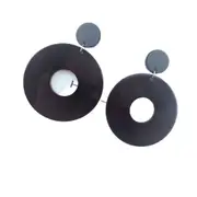 Earrings Neon 80s 90s Retro Rock Star Jewellery