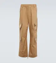 [Jacquemus] Jacquemus Le Cargo Marrone cotton pants UK 34 beige