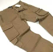 Cotton On Military US Army Base Camp Track Training Jogger Running Cargo Pants