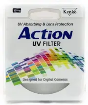 KENKO ACTION 82KAC-82MM UV OPTICAL GLASS FILTER - DESIGNED FOR DIGITAL CAMERAS
