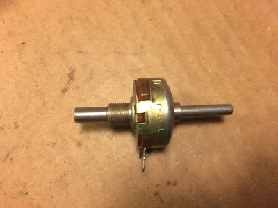 NOS Vintage Allen Bradley 500k ohm Type J 1/4" DOUBLE SHAFT Potentiometer (Qty)