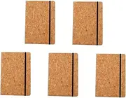 TOVINANNA 5pcs Business Writing Notepad Conference Notebook Travel Journal A5 Size Smooth Writing Surface