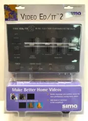 Sima Video Edit 2 Mini Editor Video Enhancer and Sound Mixer Model # SED-2