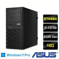 在飛比找momo購物網優惠-【ASUS 華碩】i7 RTX4060十六核繪圖工作站(繪圖