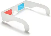 DOITOOL 3D Eyeglass Set 20pcs Red Blue Stereoscopic Glasses for 3D Cinema Home Theater