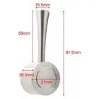Brushed Silver Steam Lever Handle for Breville Coffee Makers Easy to Use