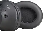 Avantree Black Replacement Earpads for Large Over The Ear Headphones - Suitable for Avantree Audition, Audition Pro, HT5009, HT4189, HT41899, DG59M, C519M