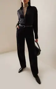 [Toteme] Relaxed Wool Voile Shirt