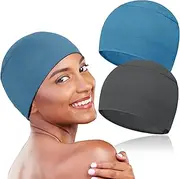 [BCHRTOIP] 2 Pcs Soft Chemo Headwear for Women, Lightweight Hair Cap for Sleep Chemo Caps Sleeping Cap for Chemo Hair Loss