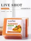 Kojic Acid Soap Dark Spot Whitening Turmeric Soap Skin Bleaching Lightening 100g