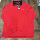 Polo Ralph Lauren Mens XLT Estate Rib 1/4 Zip Pullover Red New NWT $125 Regular