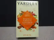 LIMITED EDITION Yardley London Pumpkin Cream and Cinnamon Bar Soap Brand New