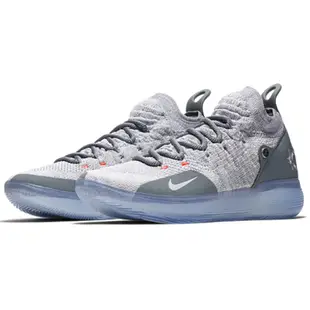 NIKE ZOOM KD11 EP 男鞋 籃球 杜蘭特 編織 透氣 襪套 避震 灰 【運動世界】 AO2605-002