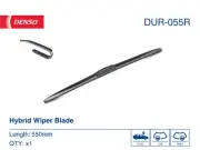 DENSO DUR-055R Wiper Blade, universal for ,ALFA ROMEO,ALPINA,ASTON MARTIN,AUDI,B
