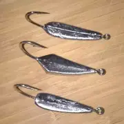 10 UNPAINTED T&A Jigs WEIGHT CHOICE Crazy Wacky Goofy Pompano Jigs UNPAINTED