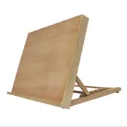 Jasart Brown A3 Wooden 47x36cm Adjustable Drawing Board Easel Foldable Holder